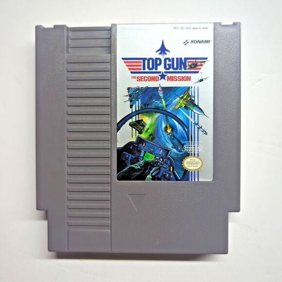 Other - Top Gun The Second Mission Nintendo NES 1987 Game Cartridge Only Konami
